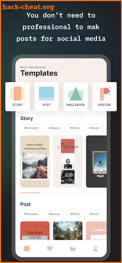 Content Creation For Instagram | Post Maker App screenshot