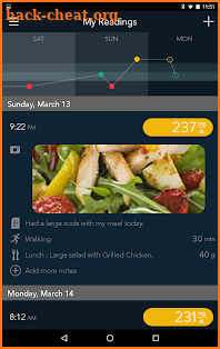 CONTOUR DIABETES app (US) screenshot