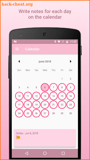 Contraceptive Ring Reminder + screenshot