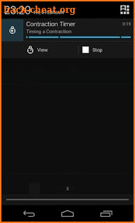 Contraction Timer screenshot