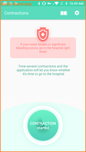 Contraction Timer & Counter 9m screenshot