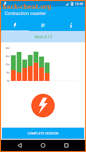 Contractions screenshot