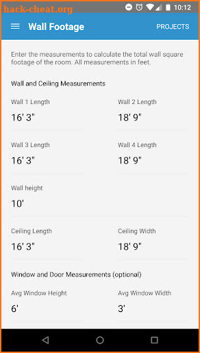 Contractor Calculator screenshot