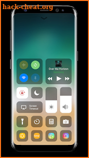 Control Center IOS 11 screenshot