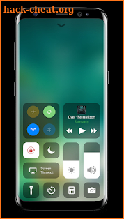 Control Center IOS 11 screenshot