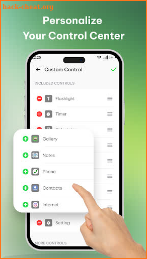 Control Center: Simple Control screenshot