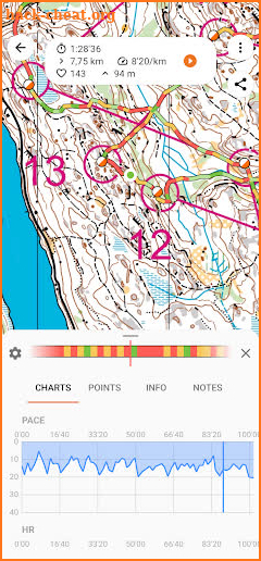 Control Orienteering Analysis screenshot