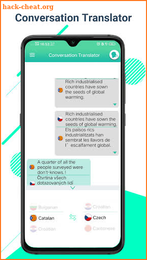 Conversation Translator screenshot