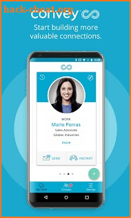 Convey Digital Business Cards: share with anyone screenshot