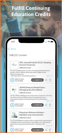 ConveyMED Podcast App screenshot