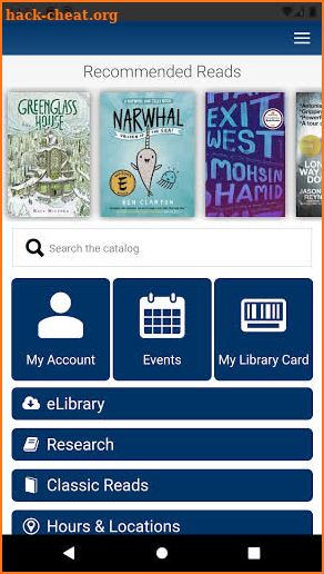 Cook Memorial Public Library screenshot