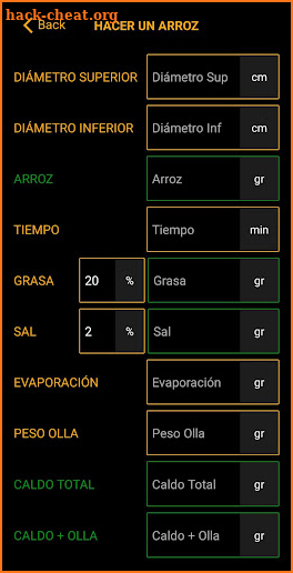 Cook_obsession Calculator screenshot