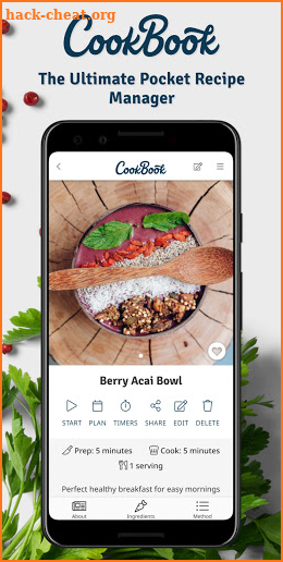 CookBook - The Recipe Manager screenshot