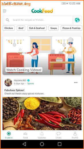 CookFeed screenshot