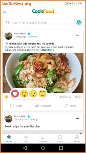 CookFeed screenshot