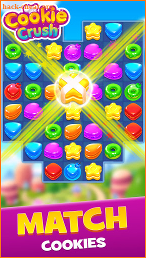 Cookie Crush Match 3 Blast & Drop Mania Cats screenshot