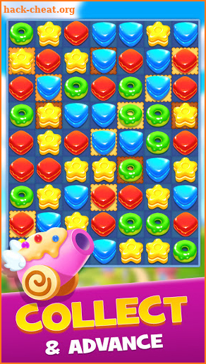 Cookie Crush Match 3 Blast & Drop Mania Cats screenshot