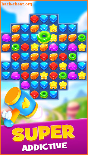 Cookie Crush Match 3 Blast & Drop Mania Cats screenshot