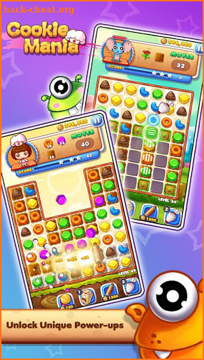 Cookie Mania - Match-3 Sweet Game screenshot