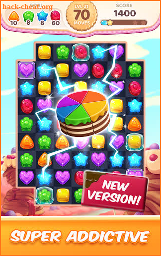 Cookie Rush Match 3 screenshot