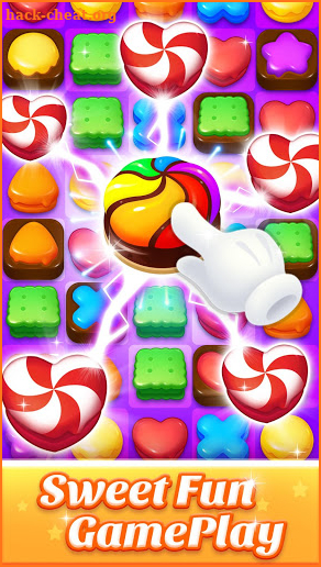 Cookie World -- Clash of Cookie & Colorful Puzzle screenshot