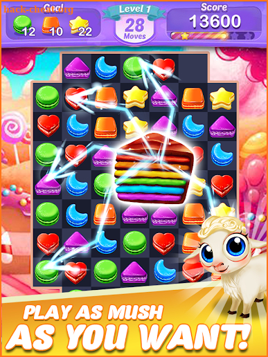 Cookie World Crush screenshot