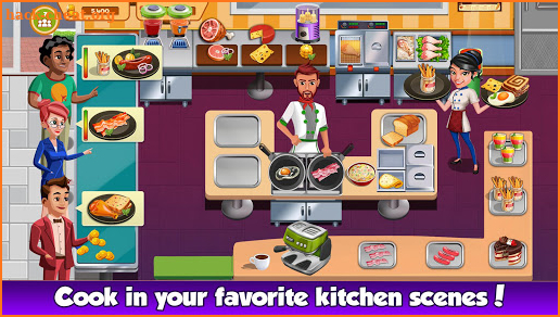 Cooking Cafe Girls Restaurant Cooking Games screenshot