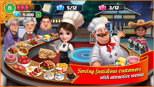 Cooking challenge - crazy kitchen chef restaurant screenshot