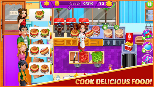 Cooking Empire 2020 - Cooking Games for Girls Joy screenshot