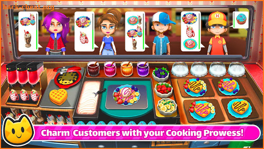 Cooking Games🔥Chef Cat Ava😺Delicious Kitchen🍕🌮 screenshot