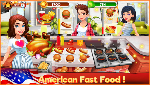 Cooking Kitchen Chef - Restaurant Food Girls Games screenshot