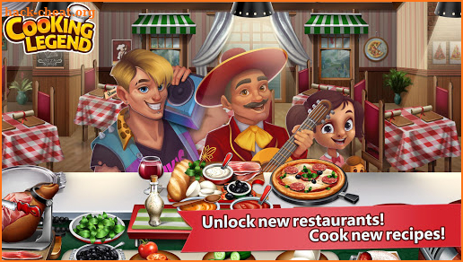 Cooking Legend - Fun Restaurant Kitchen Chef Game screenshot