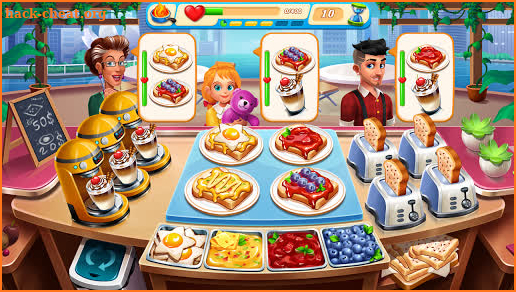 Cooking Marina - fast restaurant cooking games screenshot