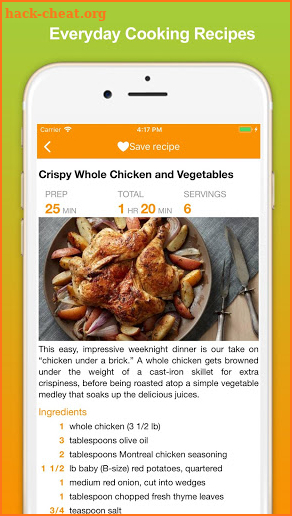 Cooking Recipes - Meal Ideas screenshot