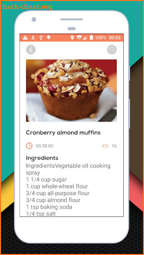 Cooking Recipes offline screenshot