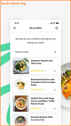 CookUnity - Chef Portal screenshot