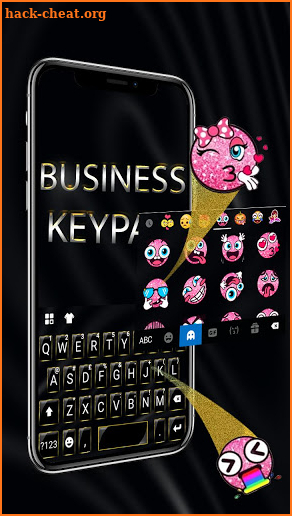 Cool Business Keypad Keyboard Theme screenshot