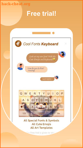 Cool Fonts Keyboard - Fonts Keyboard & Emoji screenshot