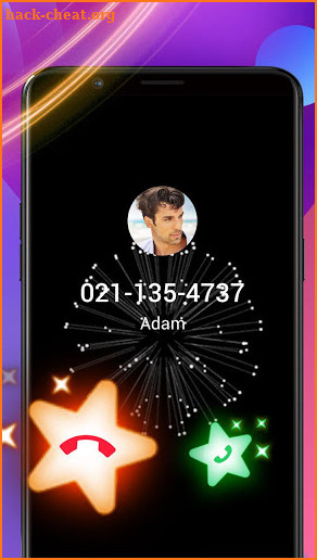 Cool LED Caller Screen screenshot