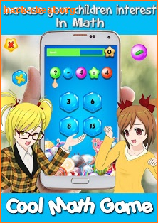 Cool Math Game With Candy screenshot