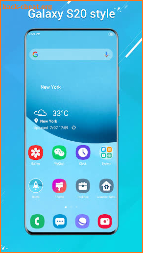 Cool S20 Launcher for Galaxy S20 One UI 2.0 launch screenshot