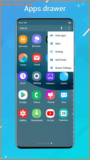 Cool S20 Launcher for Galaxy S20 One UI 2.0 launch screenshot