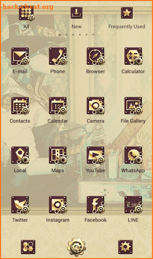 Cool Wallpaper Steam Punk Noble Theme screenshot