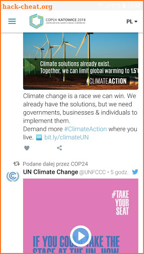 COP24 Official App screenshot