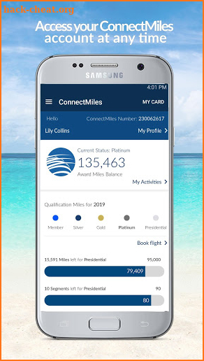 Copa Airlines screenshot