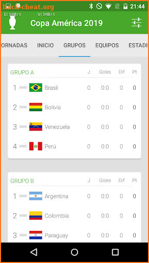 Copa América 2019 screenshot