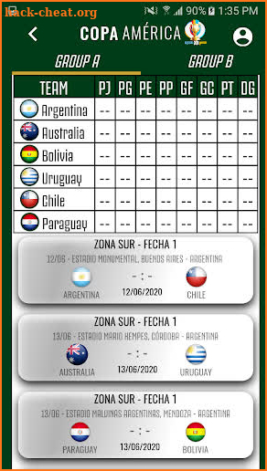 Copa America 2021 - Argentina & Colombia screenshot