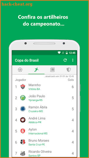 Copa do Brasil 2021 - Resultados ao vivo screenshot