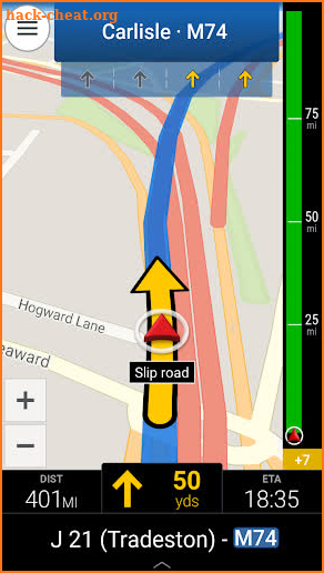 CoPilot Europe Navigation screenshot