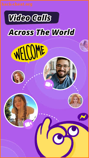 Cora - Live video chat  screenshot